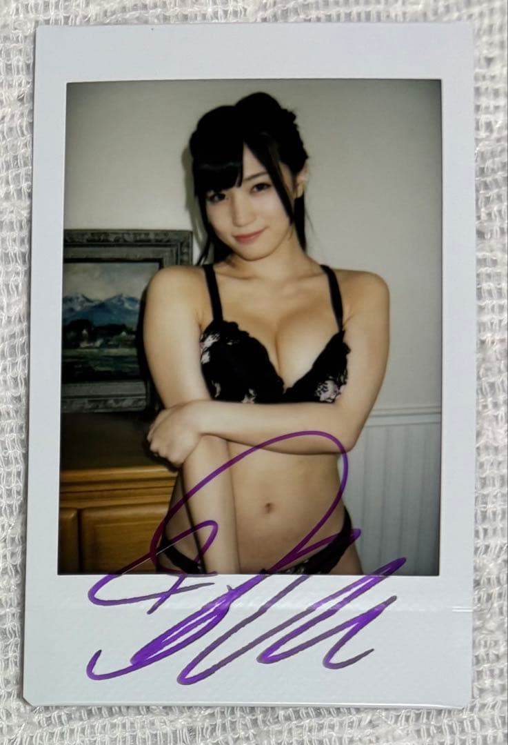 高橋しょう子　直筆サイン入りチェキ