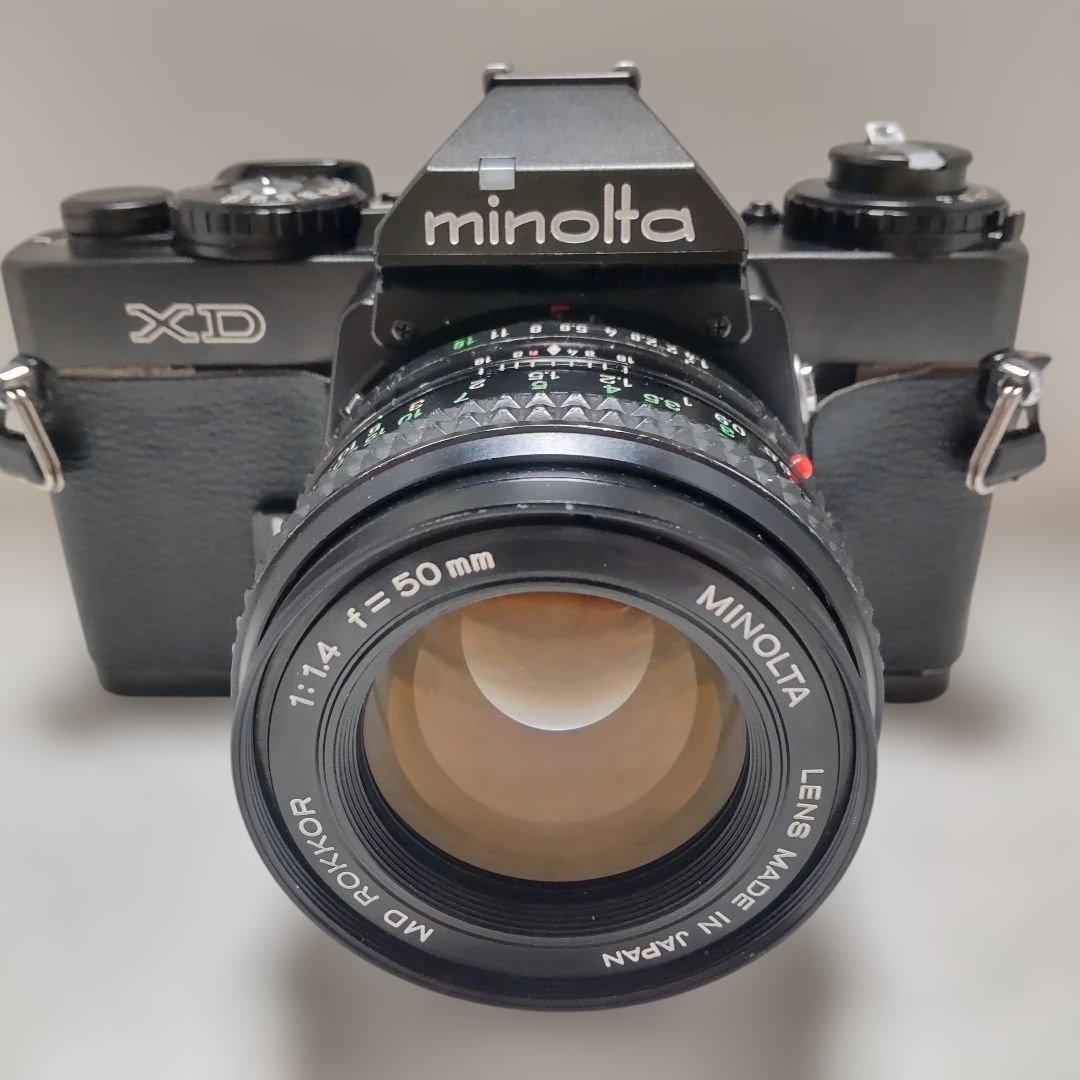 MINOLTA XD MD ROKKOR F1.4 50㎜