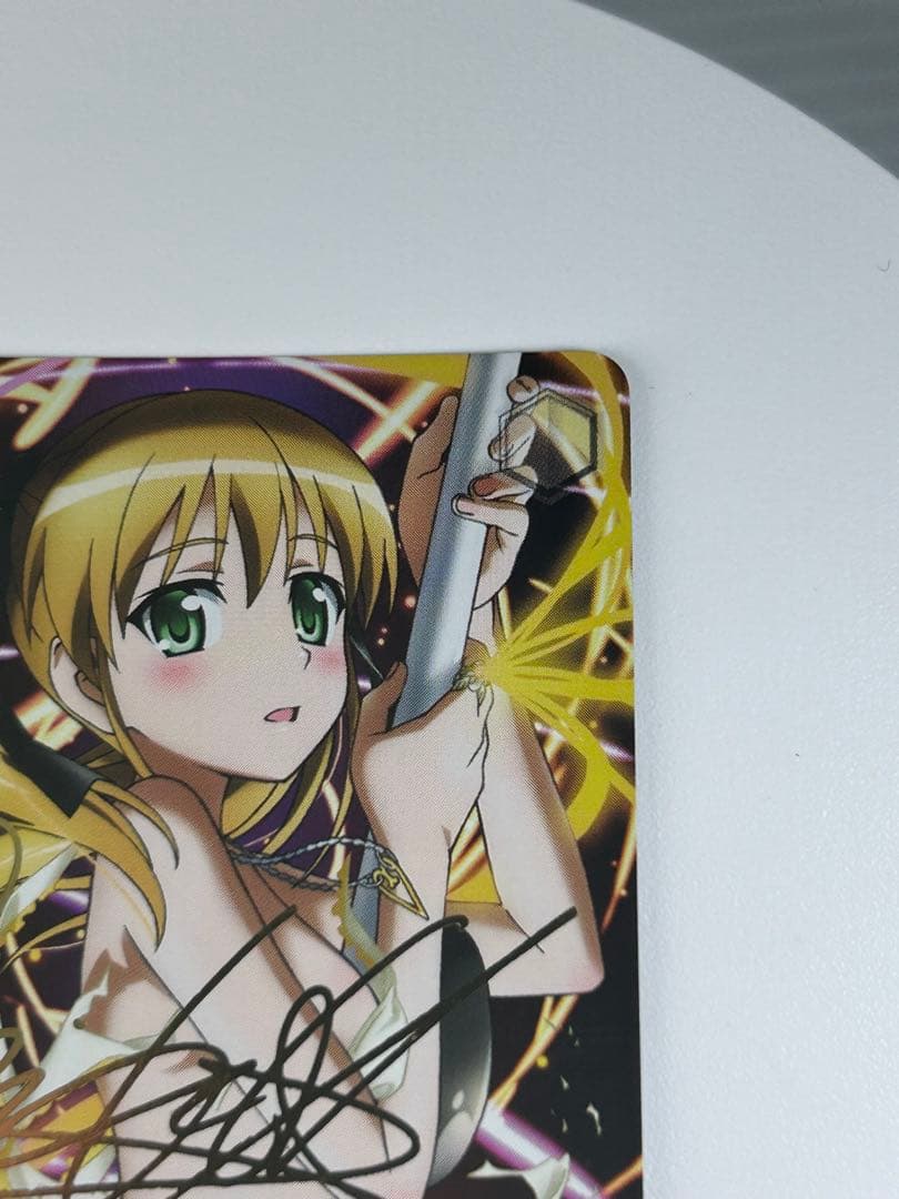 ヴァイスシュヴァルツ 神剣 メルクリウス レベッカ R サイン SP