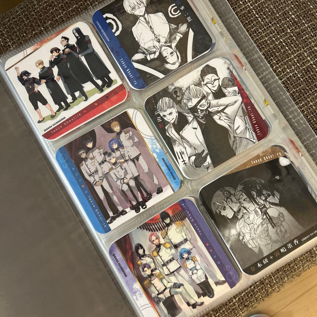 東京喰種 :reトーキョーグール アートコースター 全45種 24種 コンプ 他