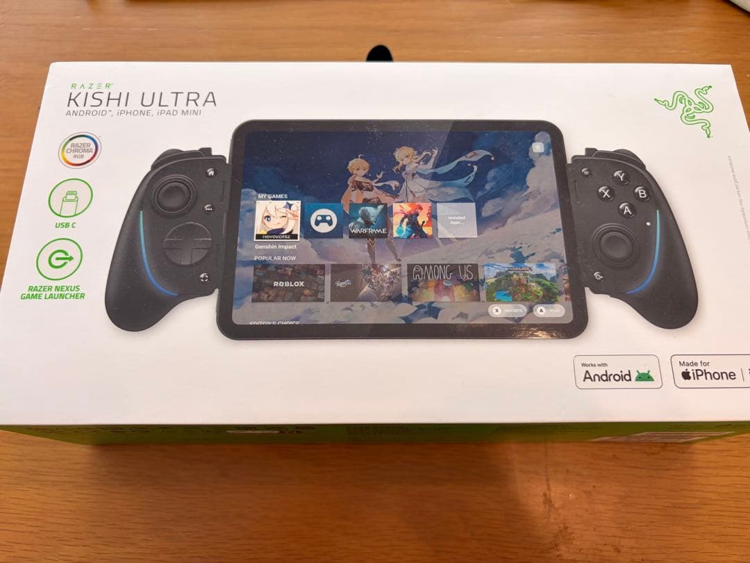 【新品未使用】Razer Kishi Ultra ゲームコントローラー