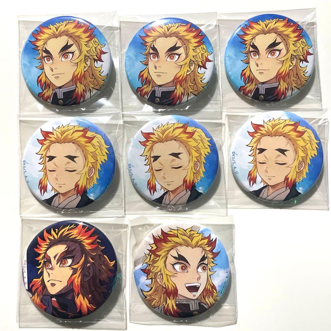 鬼滅の刃ufotable 煉獄杏寿郎煉獄千寿郎57mm缶バッジ　煉獄杏寿郎の使命