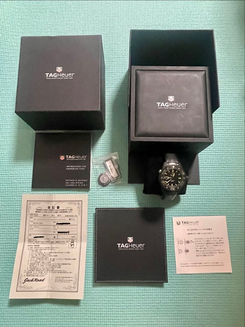 ニ*ク様 TAG Heuer Aquaracer 500m 防水 腕時計