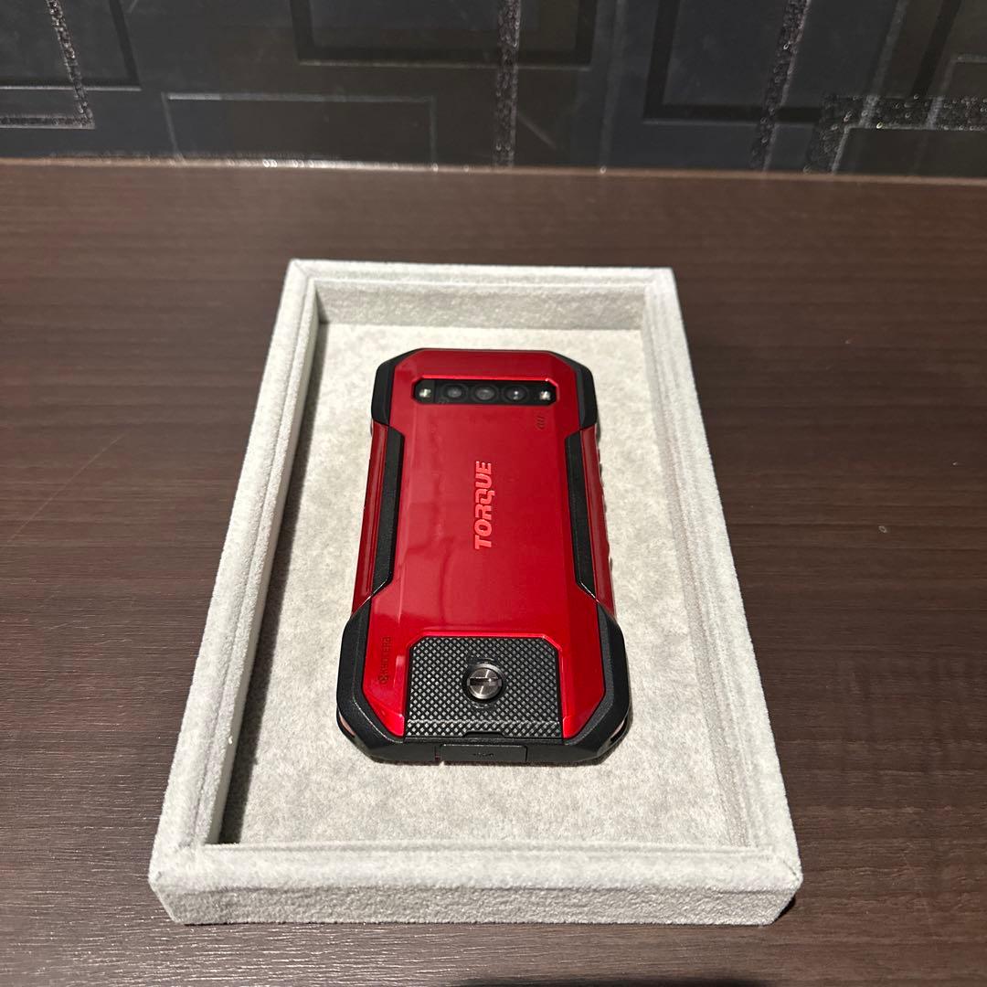 【液晶画面に焼き付け有】TORQUE G06 128GB レッド