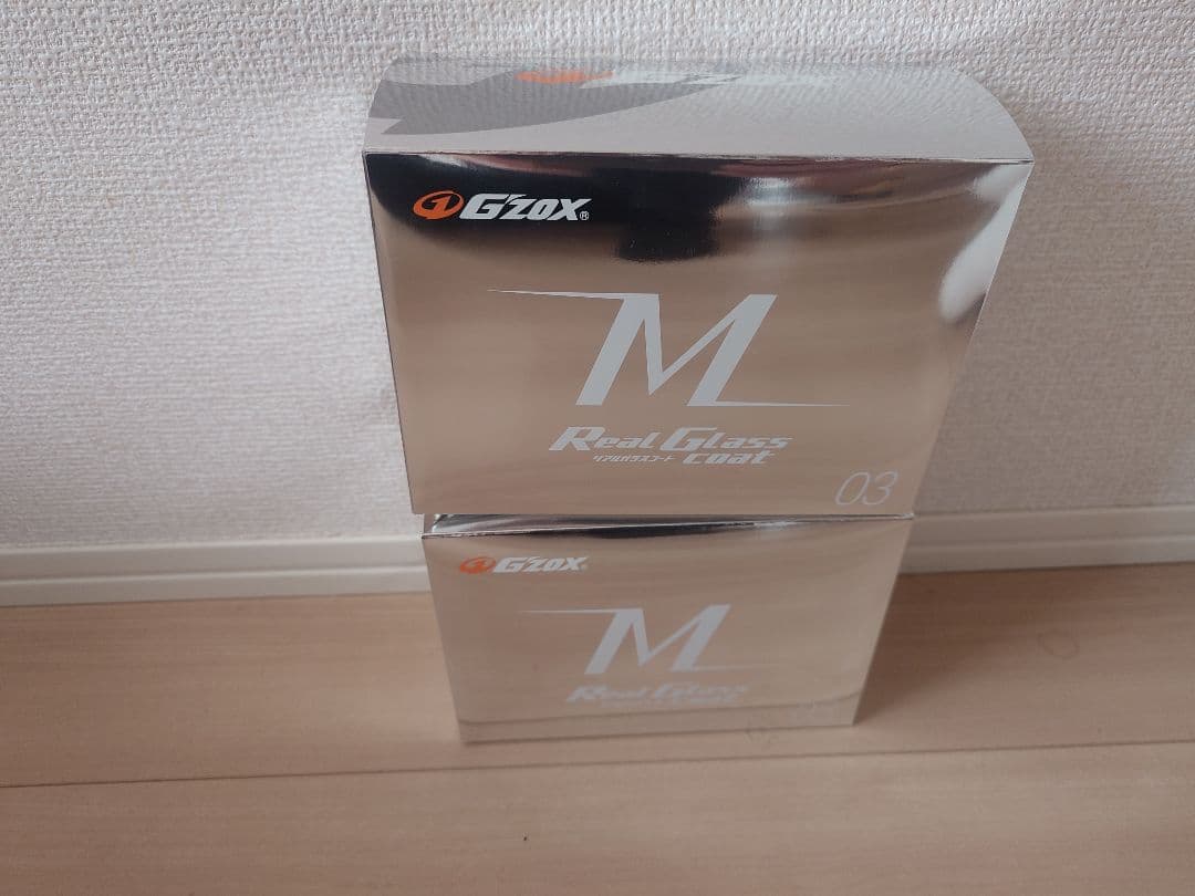 車用G'ZOX リアルガラスコート M 2個セット