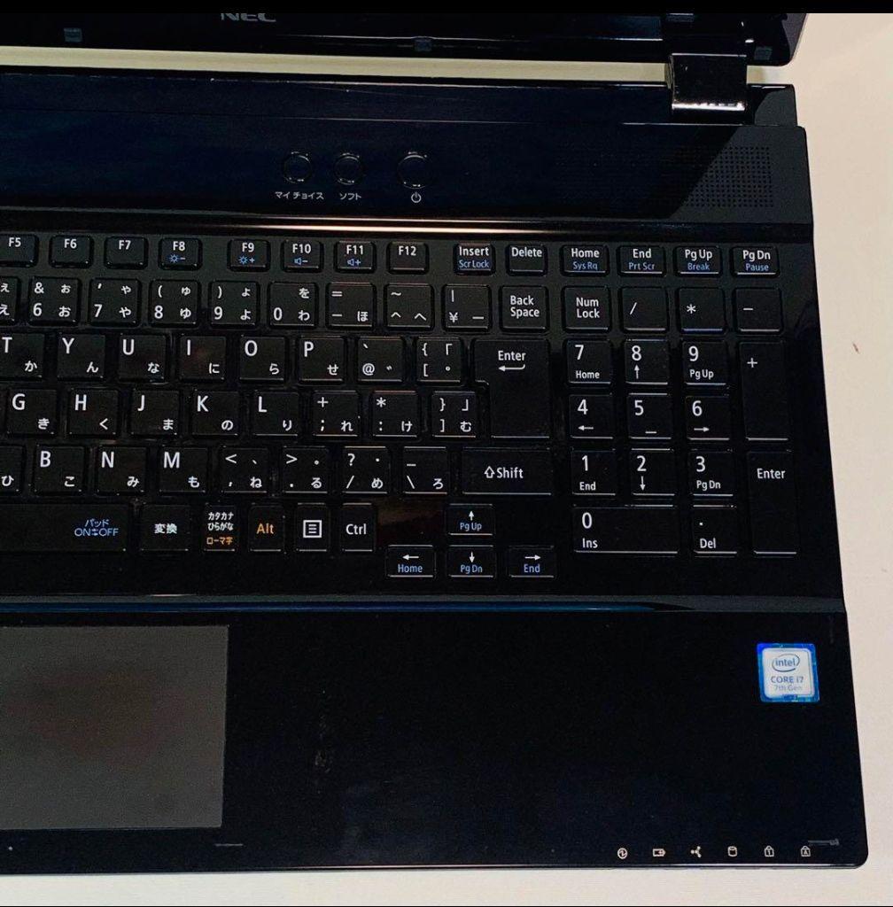 NEC LaVie ノートPC i7 32GB 1TB SSD