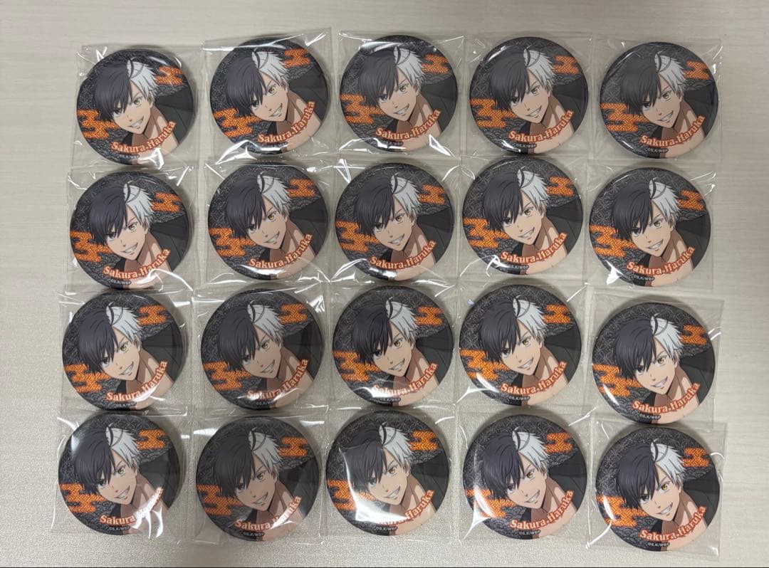 WIND BREAKER ウィンブレ 桜遥 ラメキラ缶バッジ