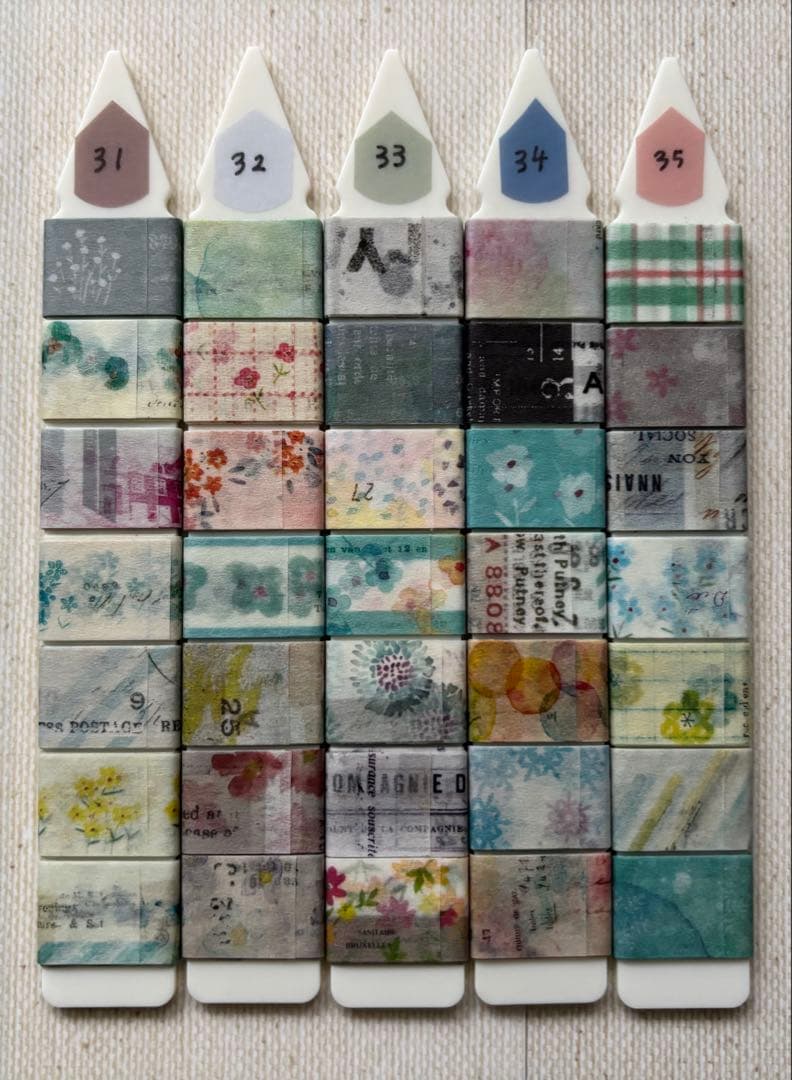 ヨハク　マステ281種各約50cm クリアマステ27種各6片　お裾分け切り売り