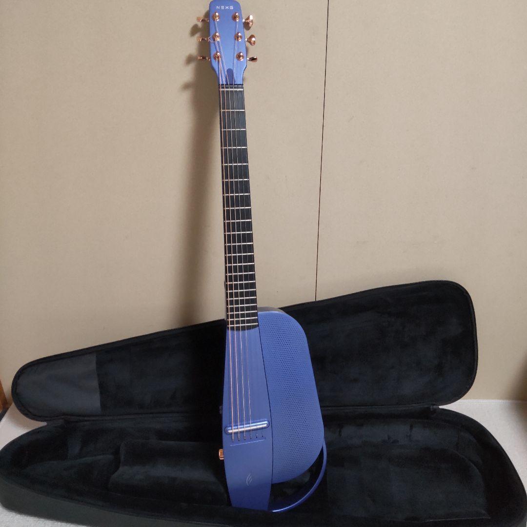 美品☆enya NEXG2 Deluxeタイプ ギター 豪華フルセット パープル