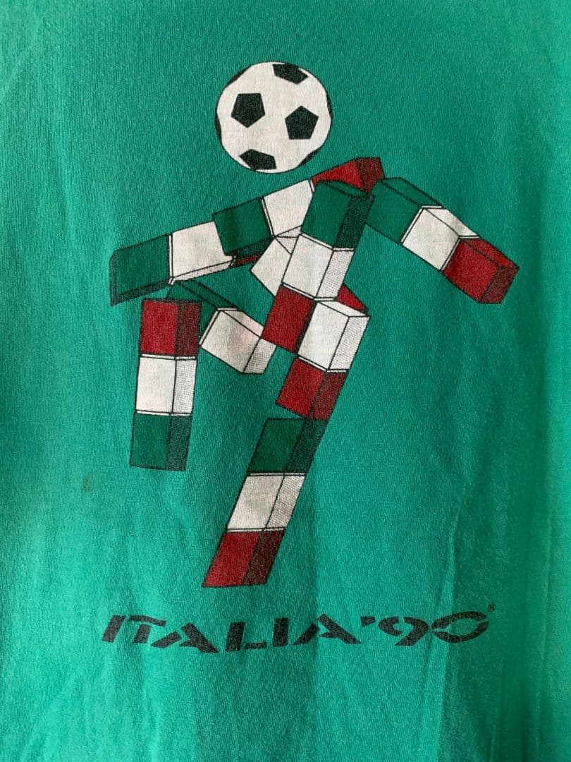 入手不可能！'90WCイタリア 公式キャラクターTシャツ