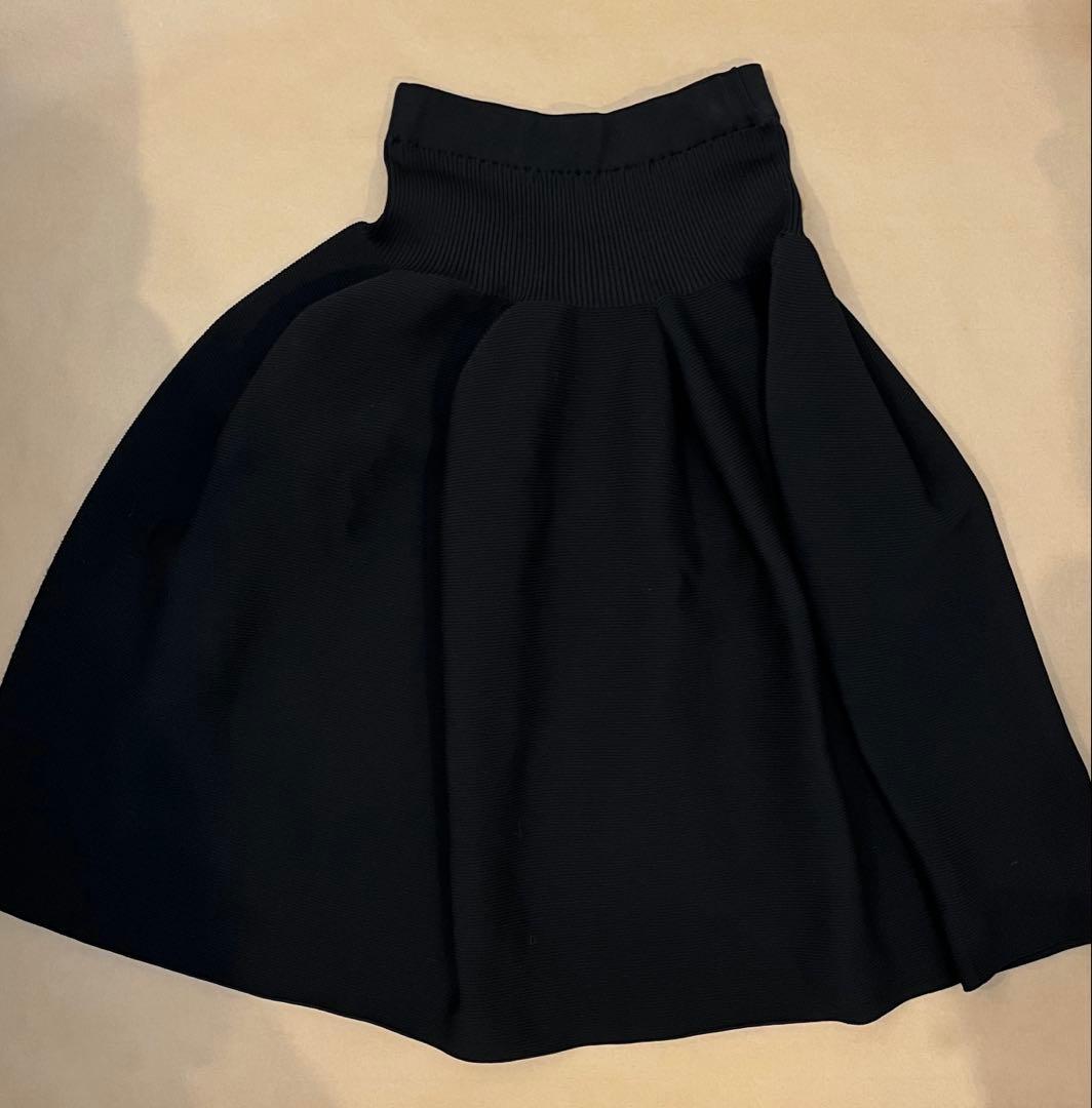 CFCL POTTERY SKIRT サイズ1 黒 膝下丈