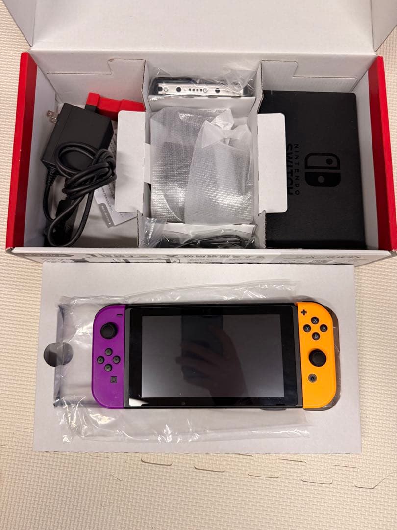 Nintendo Switch 本体 オレンジ/パープル