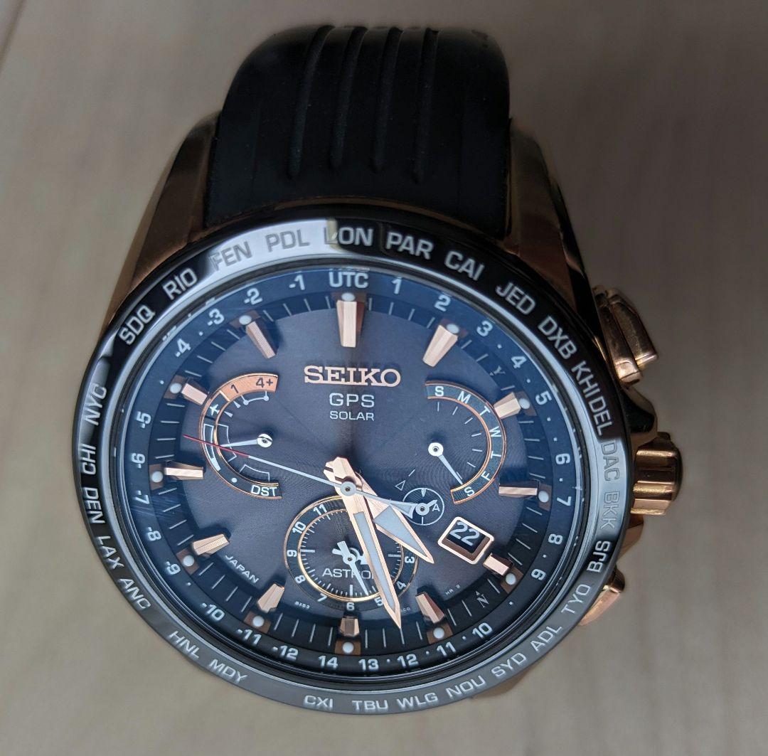 美品！SEIKO セイコー 時計 SBXB055 アストロン GPSソーラー電波
