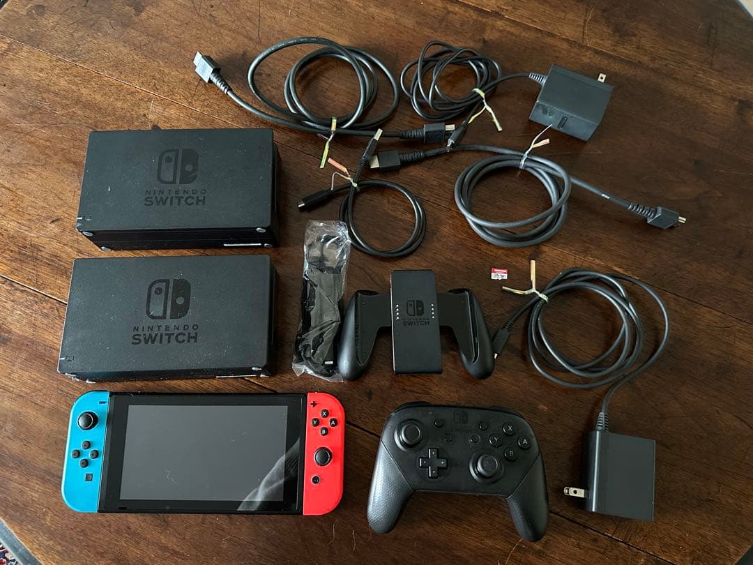 Nintendo Switch メモリーカード プロコン 付き