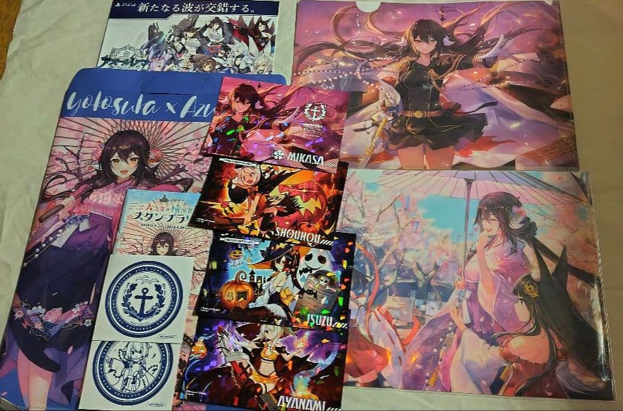 アズールレーン 三笠 大先輩の横須賀散策 スタンプラリー ノベルティ おまけ付き