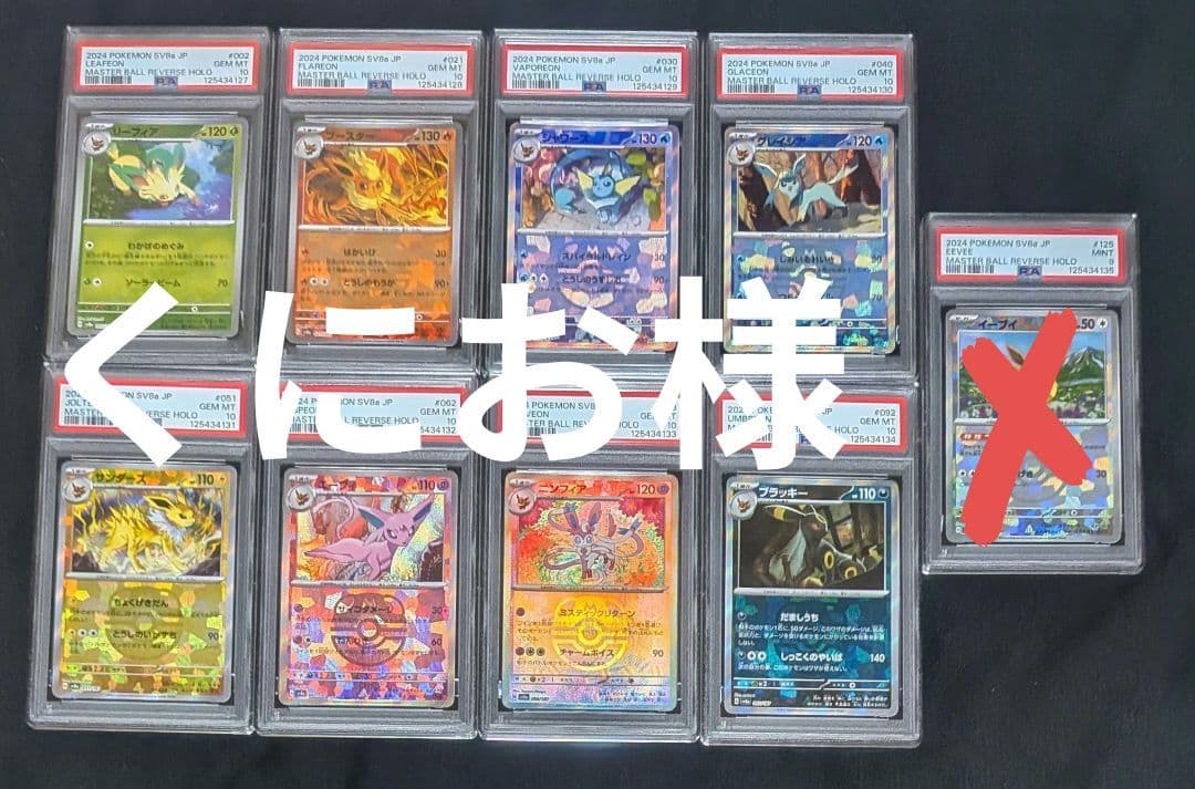 くにお テラスタルフェス ブイズマスターボール 8連番