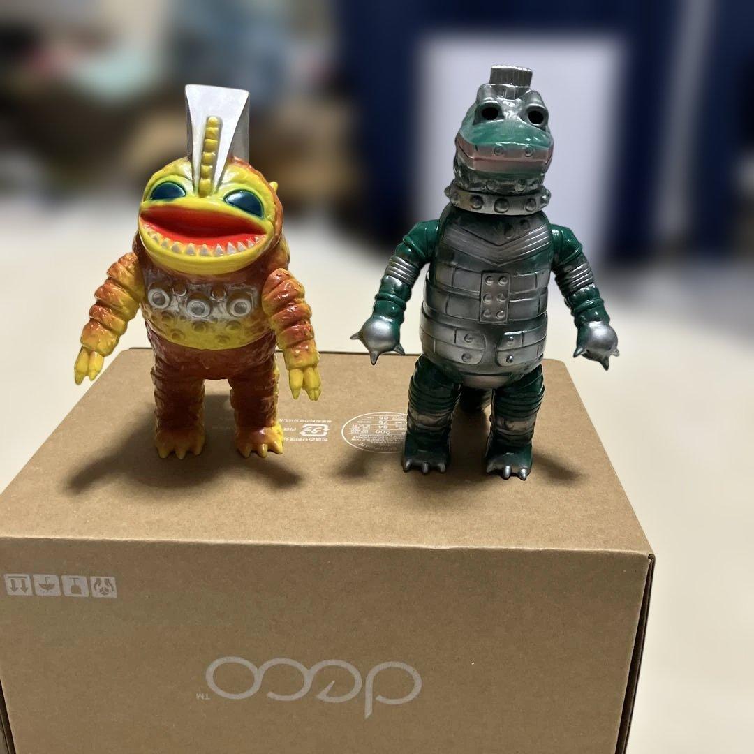 キャプテンウルトラ　ビニパラベビー　バクトン 1999&改造バンデラー2000