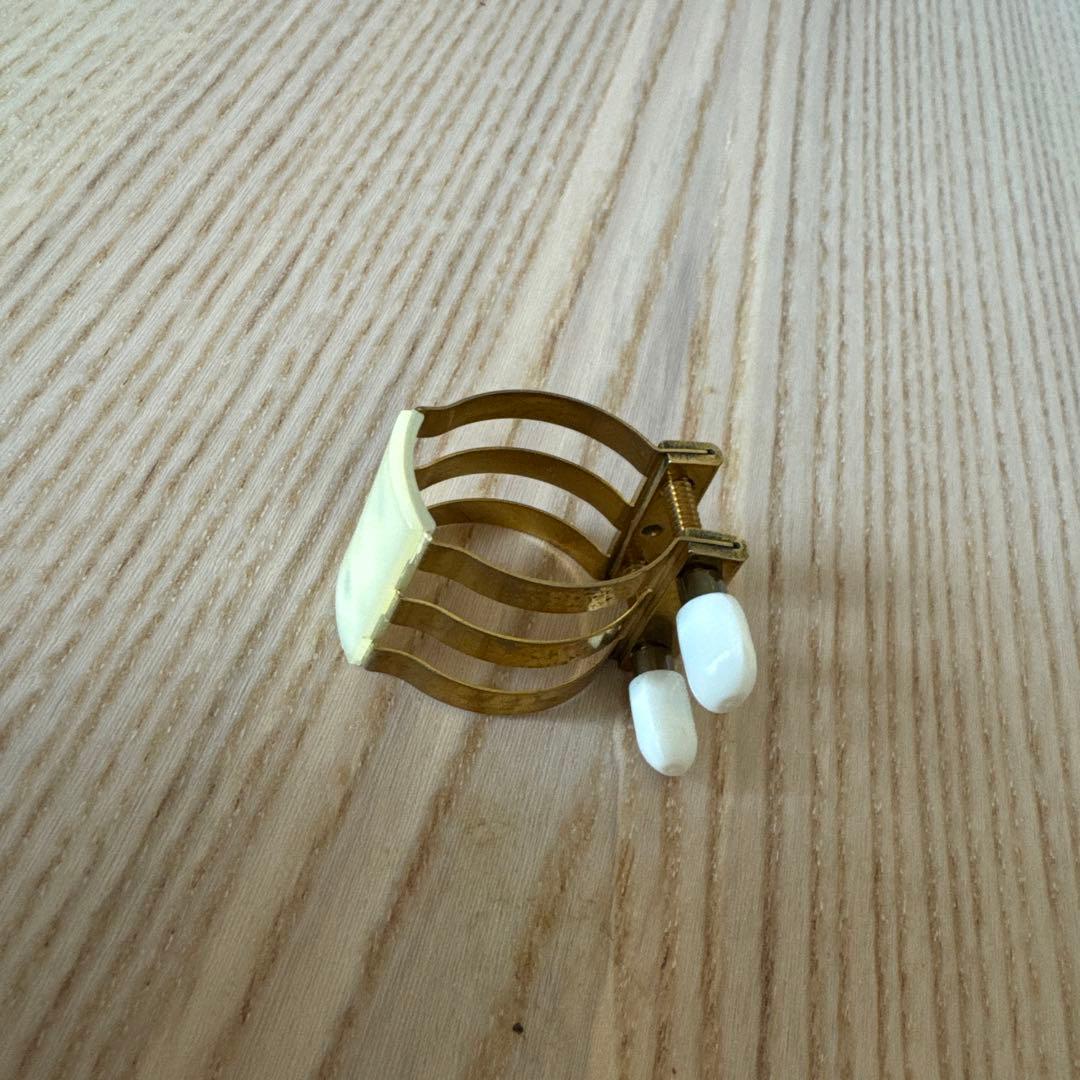 ブリルハート　復刻　アルトサックス　リガチャー　ラバー用