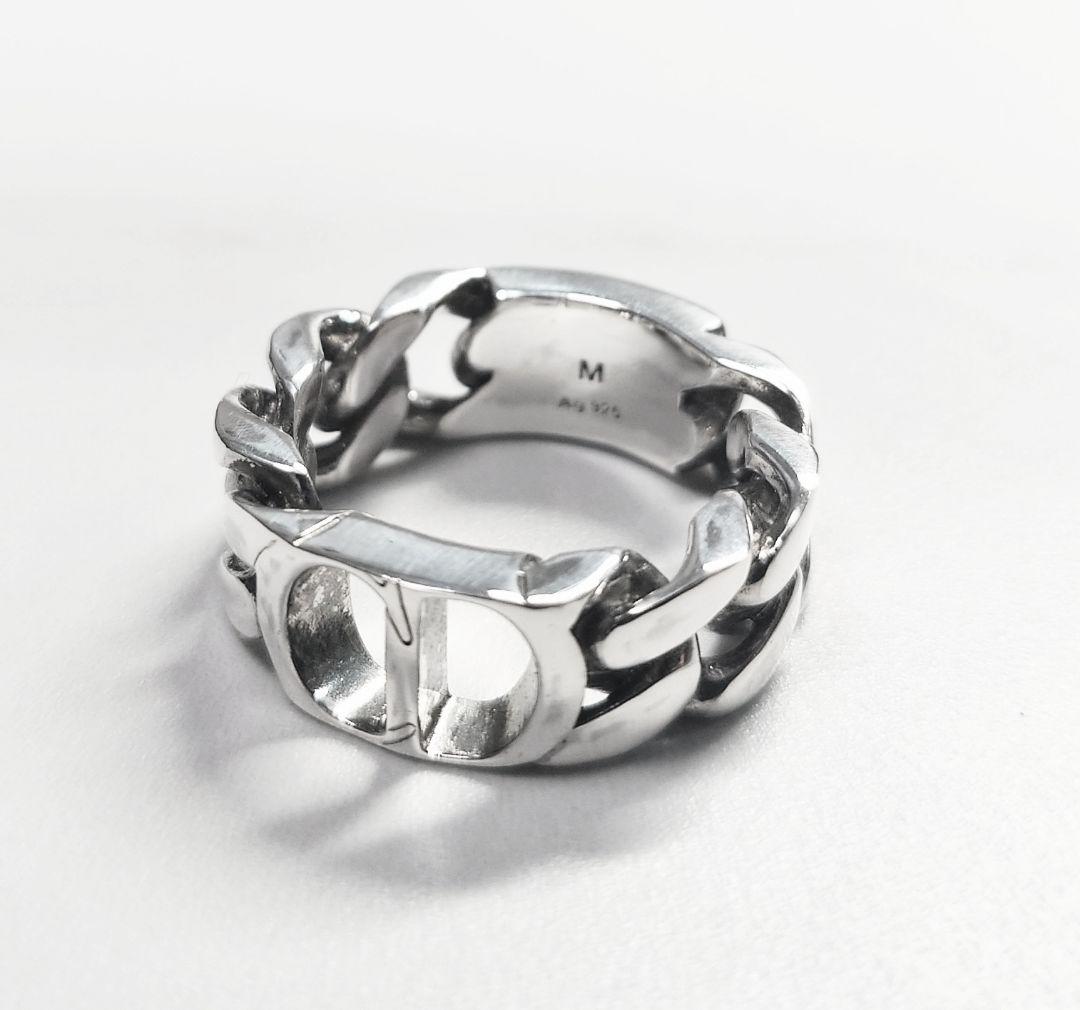 DIOR 20号 サイズ M チェーンリンクロゴリング