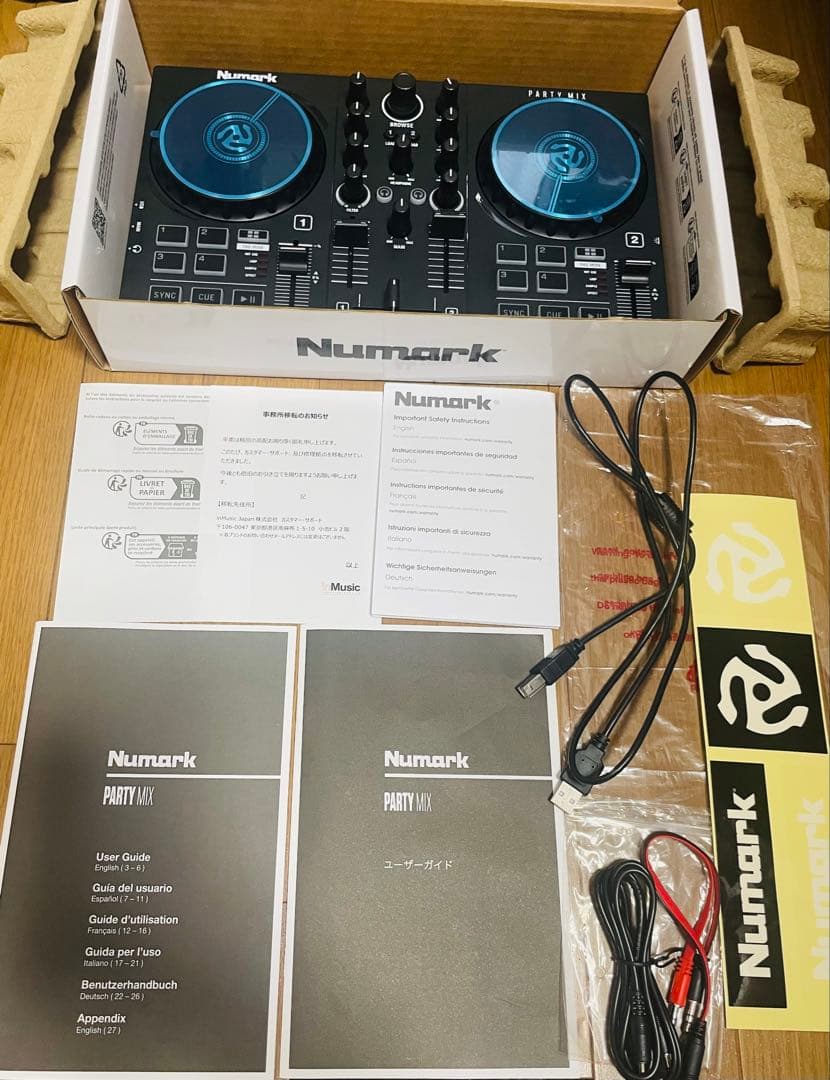 Numark DJコントローラー 初心者向け DJ機材