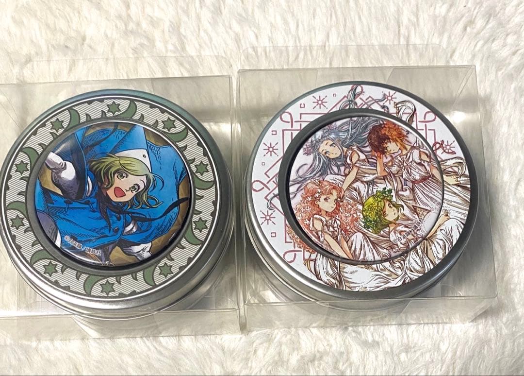 とんがり帽子のアトリエ　くじ　マグネットつきブリキ缶