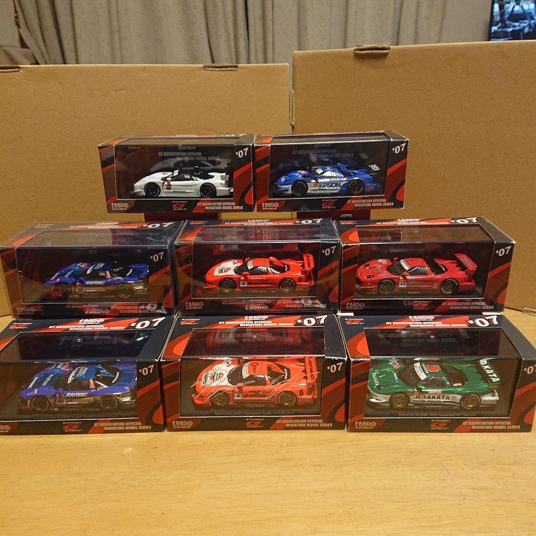 エブロ 1/43 NSX 07 8台セット タカタ/リアル/エプソン/ARTA