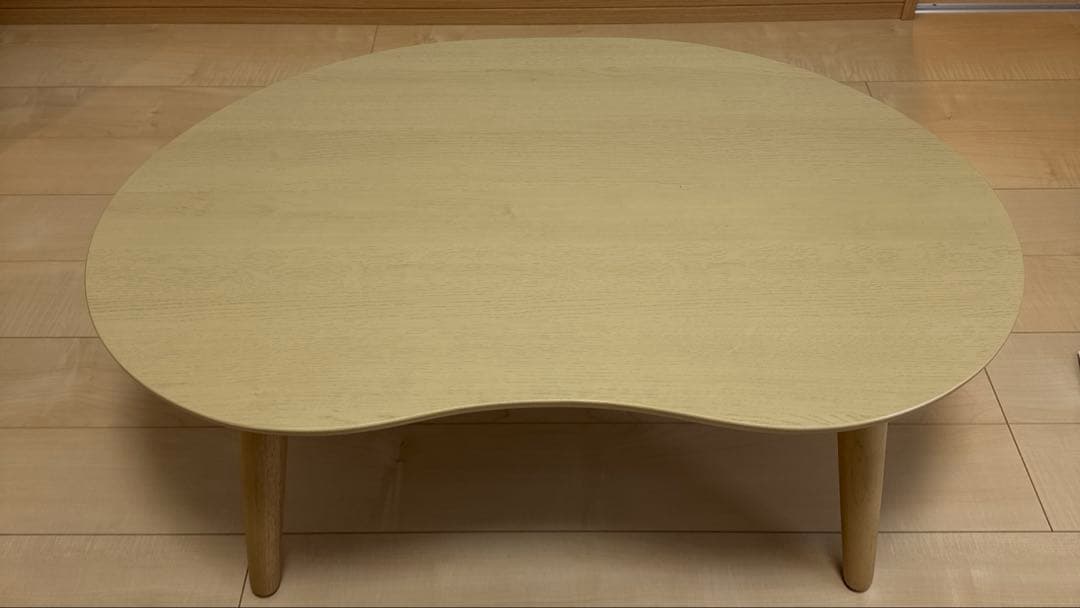 ニトリ 豆型 リビング こたつ ホワイトウォッシュ GC22 9060 NA