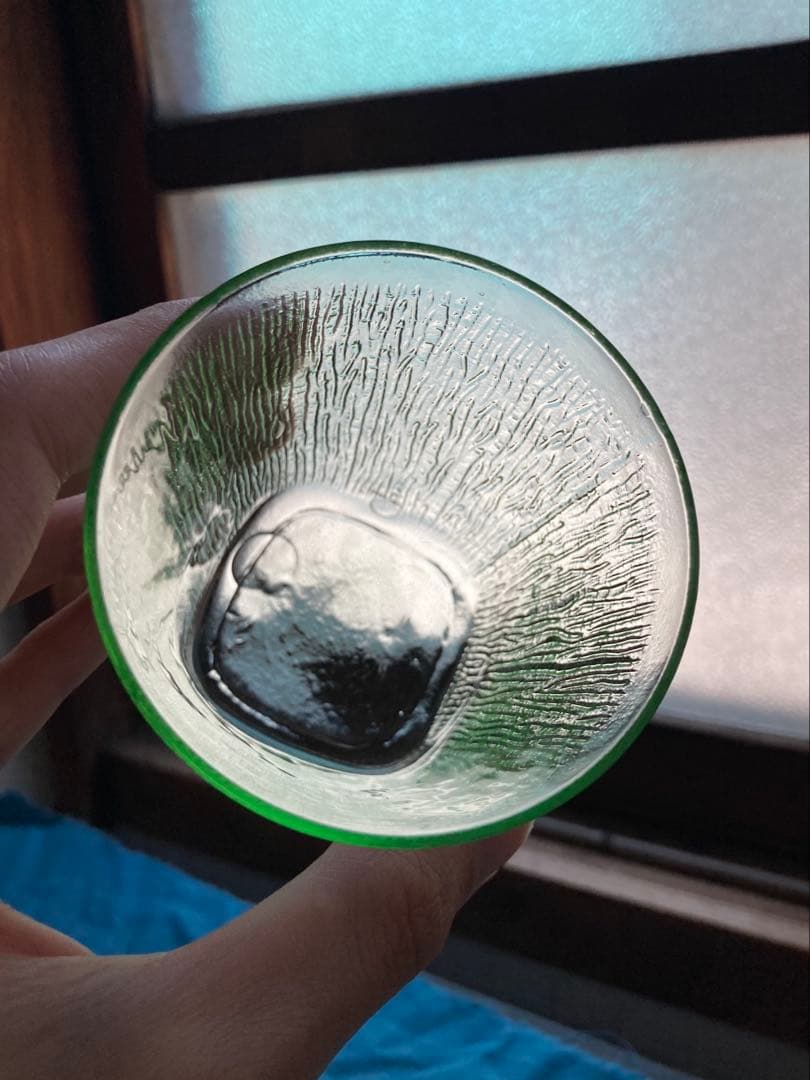 古道具　ウランガラス　ディキャンタグラス　昭和初期