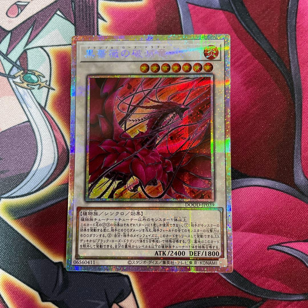 遊戯王　黒薔薇の破滅竜　プリズマ　①