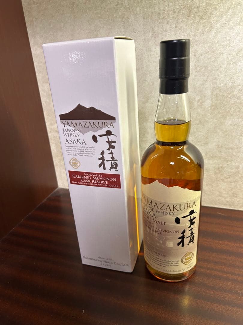 安積 ナパバレーJAL限定ボトル 62% 700ml