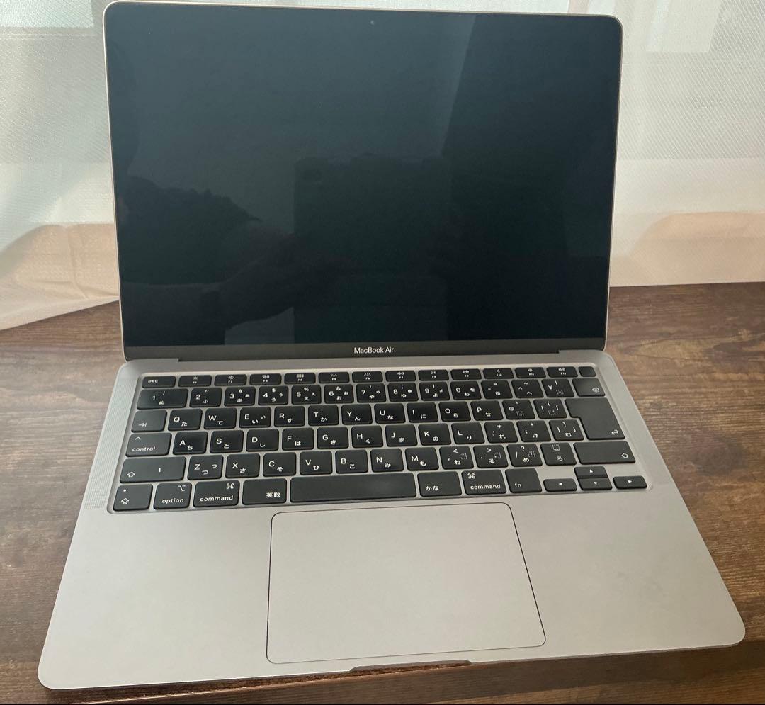【箱あり】MacBook Air 2020 スペースグレイ　初期化済