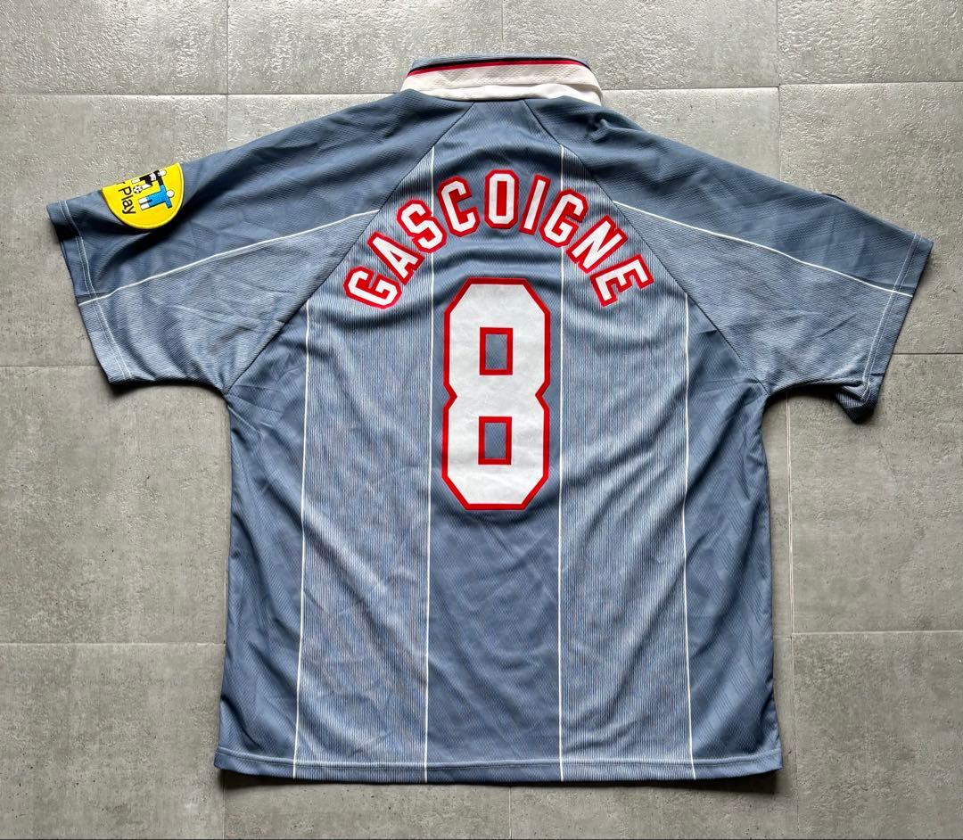 95-96 ガス　イングランド代表　アンブロ　アウェイユニフォーム　正規品