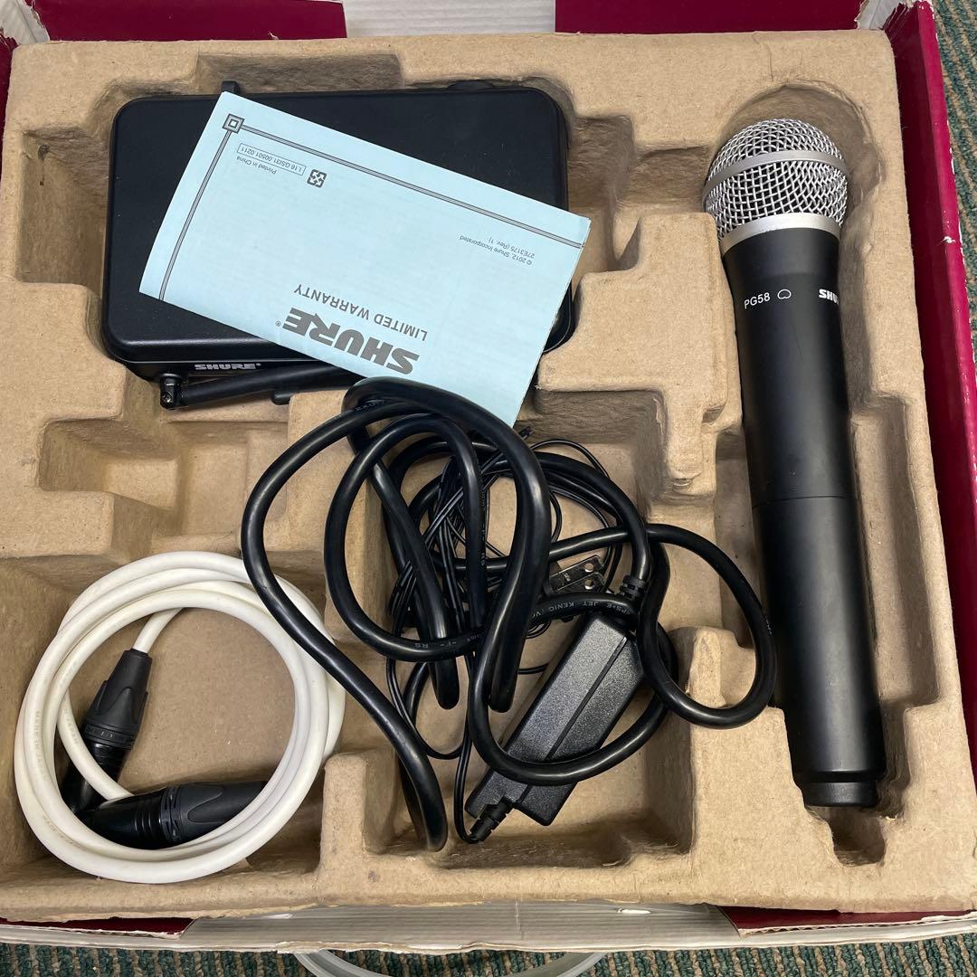 配信機器・PA機器・レコーディング機器 SHURE SVX24/PG58