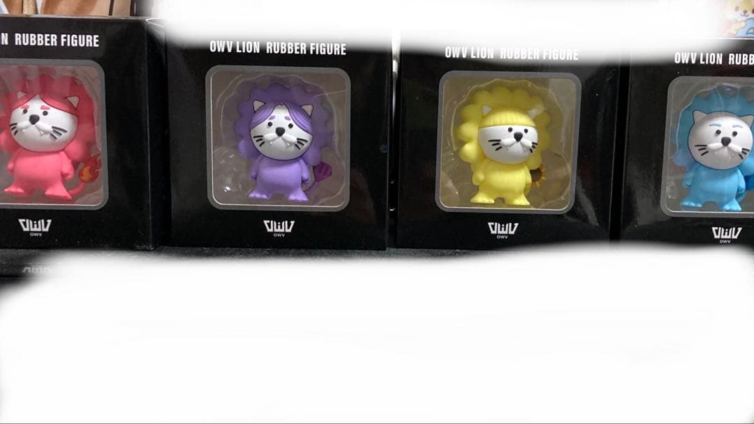 OWV ほなうさ ラバーフィギュア 4個セット