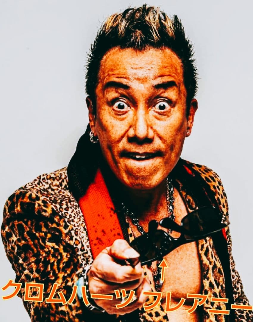 ☆本物☆長渕 剛さん お気に入り クロムハーツ フレアニー サングラス！！