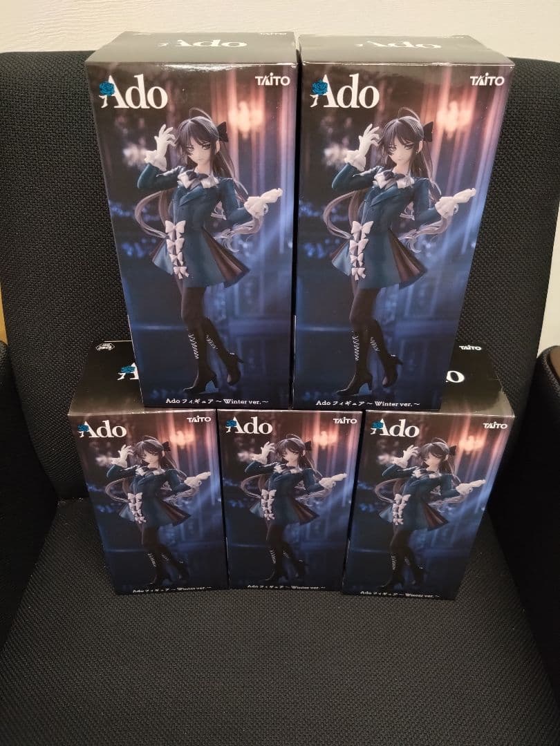 ラウンドワン限定 Ado フィギュア Winter ver. 5個セット
