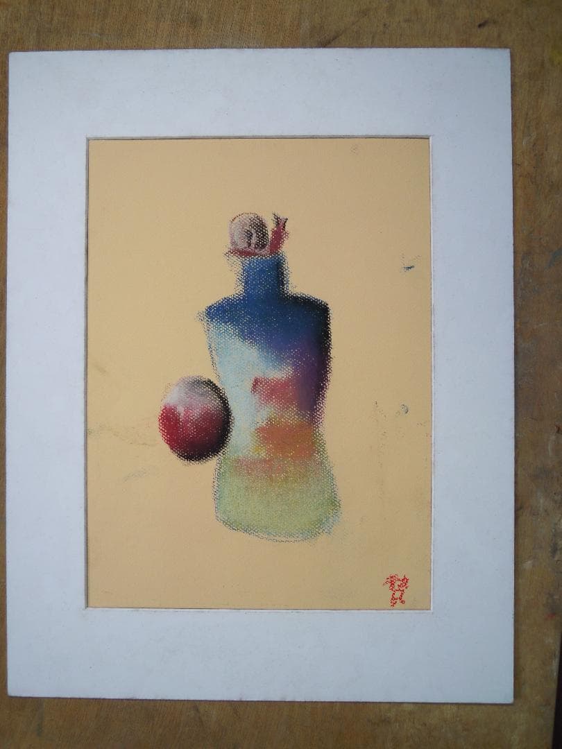 不二とカタツムリの花瓶