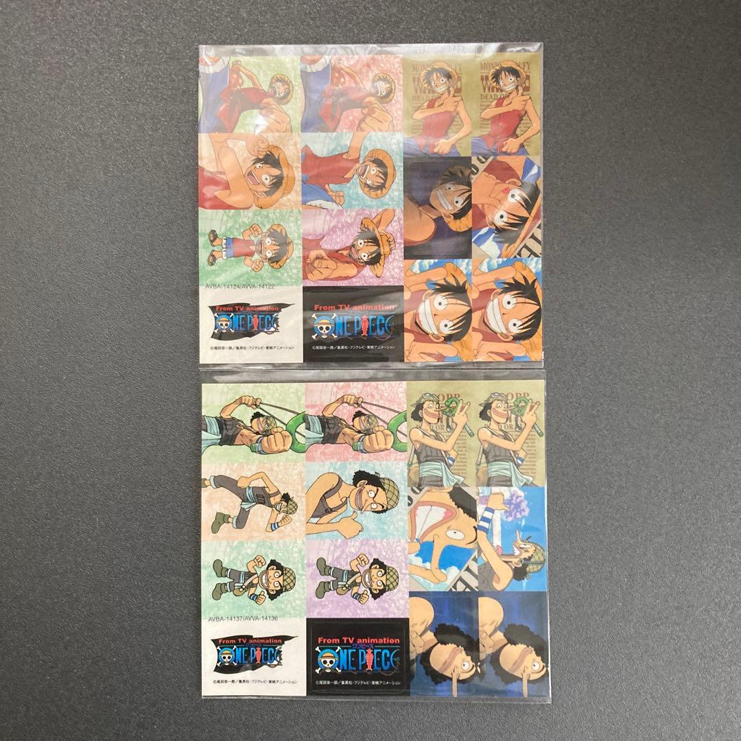 ONEPIECE ワンピース シール 2枚セット
