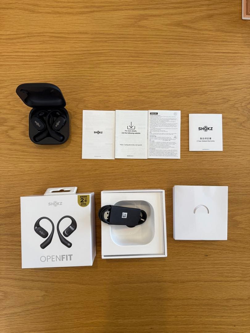 た*か様 SHOKZ OPENFIT ワイヤレスイヤホン