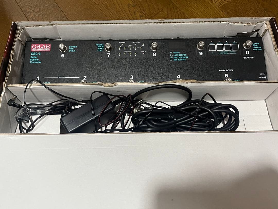 n*読様 G-LAB GSC-3 コントローラー　ギターエフェクター スイッチャ