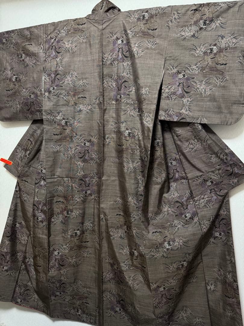 【極上】「都喜ヱ門」本場奄美産大島紬「極上片ス12マルキ」「舞い童子」