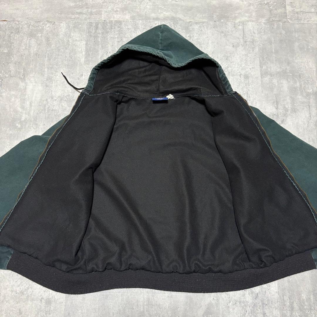 90s Dickies ダック　アクティブジャケット　パーカー　モスグリーン