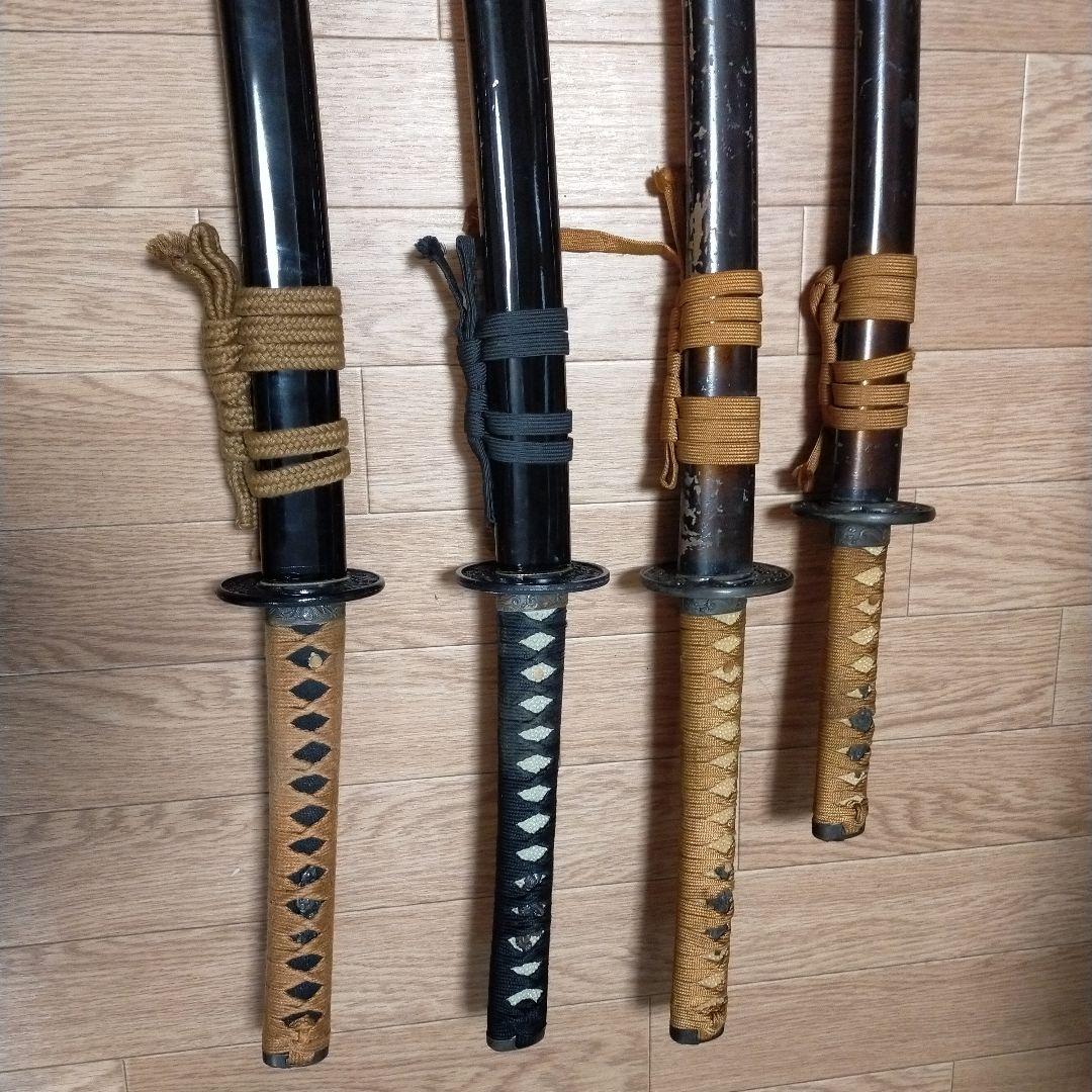 模造刀　4本セット