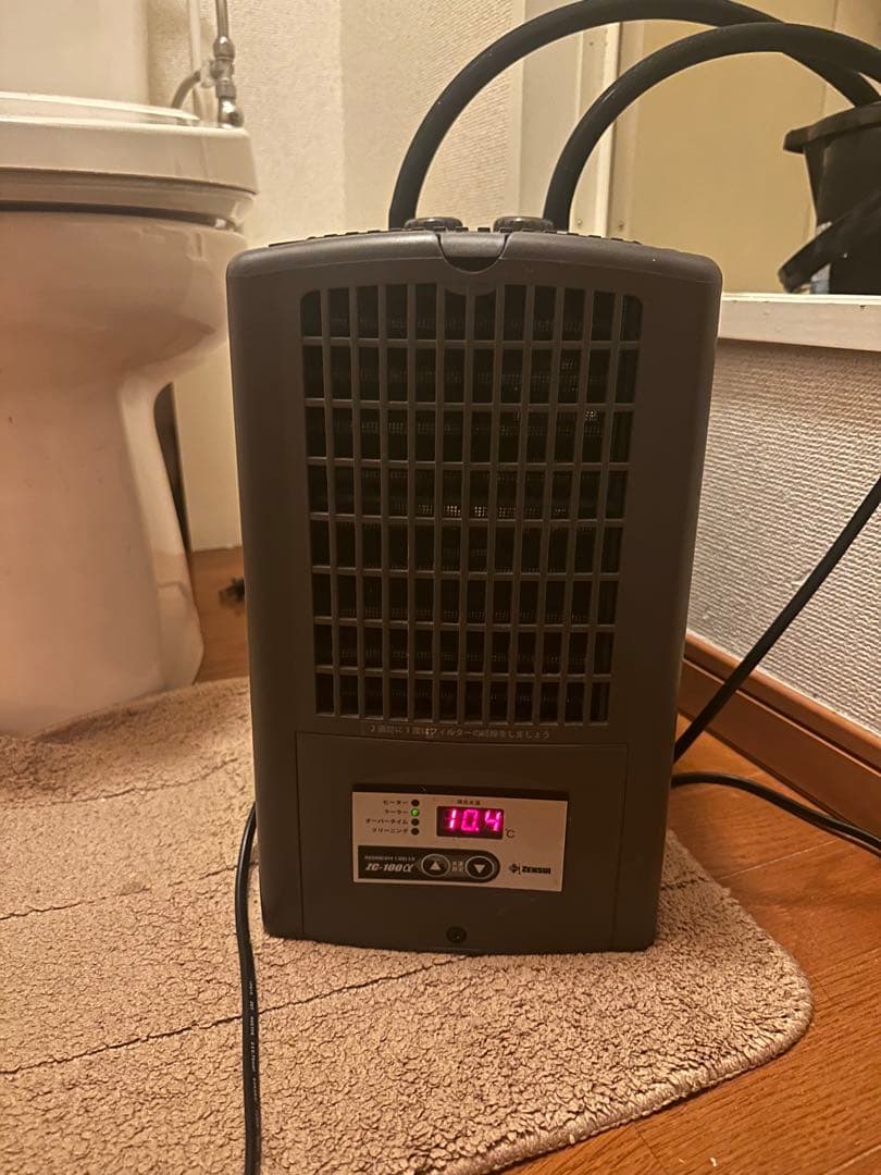 absdut.02.19　ZC100αとポンプとホースとダブルタップ