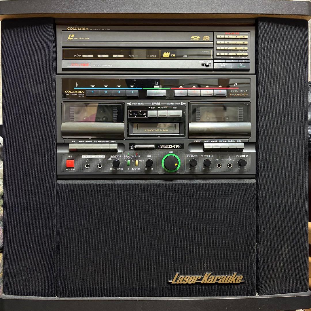 COLUMBIA カセット/レーザーカラオケ ULA-120 CLK-750