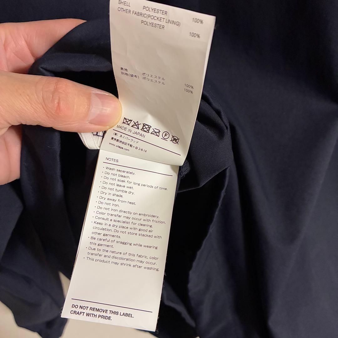 極美品 WTAPS 23SS コーチジャケット 231TQDT-JKM02 02