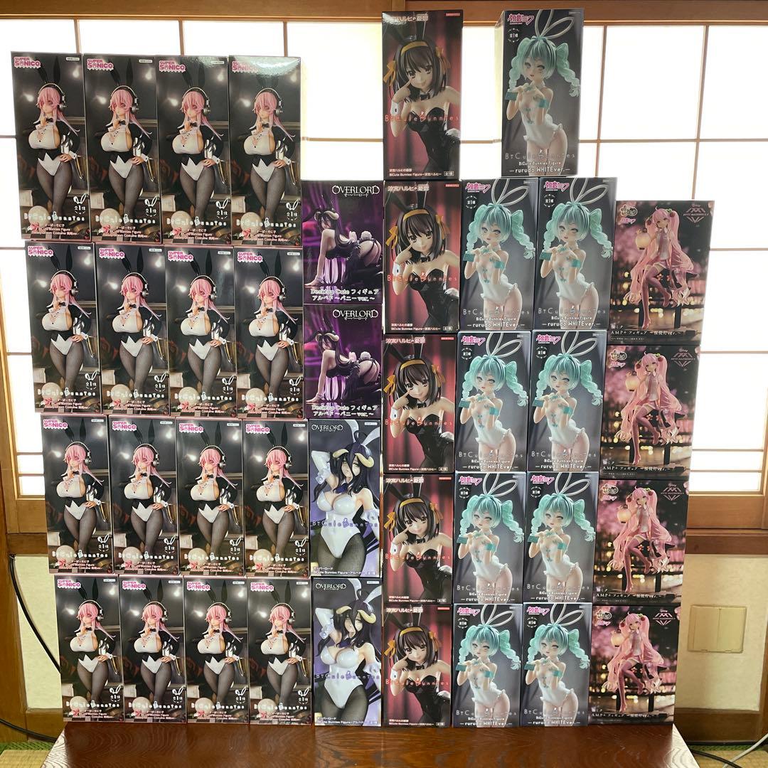 最新プライズフィギュアまとめ売り　美少女フィギュア　新品未開封品　38点