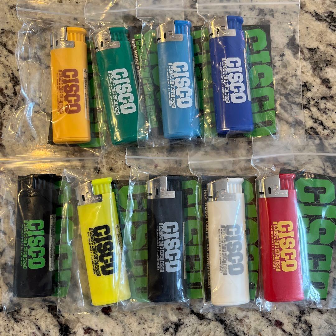 CISCOノベルティBIC ライター9点セット