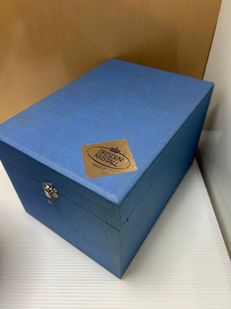DRESDEN KRISTALL ドイツ製 花瓶 ドレスデンクリスタル