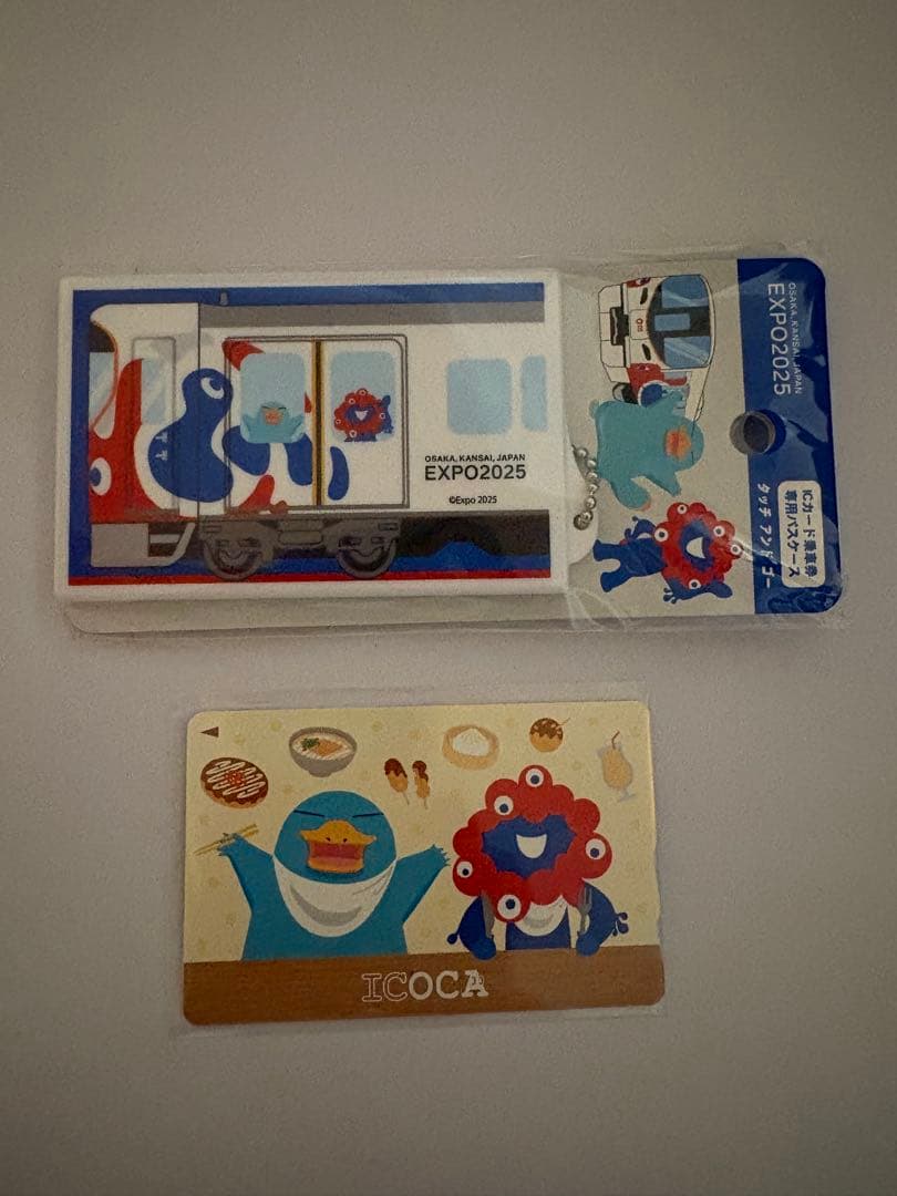 万博 ICOCAパスケース セットEXPO2025 ミャクミャク